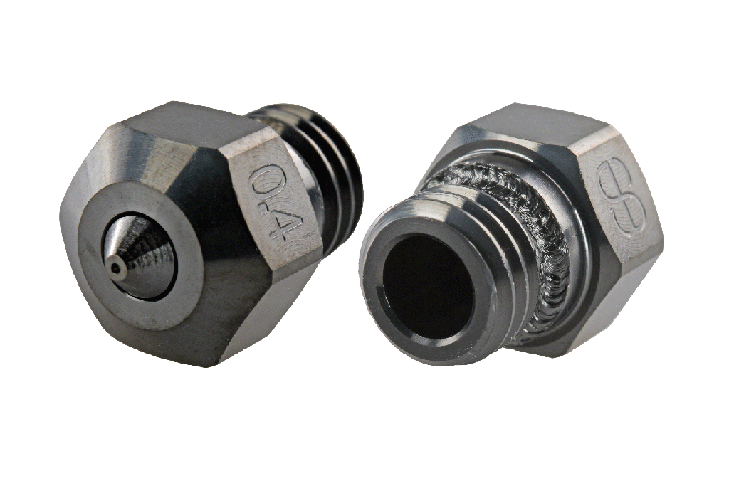 Phaetus x PrimaCreator MK10 Tungsten Carbide Nozzle with PTFE tube  0,4 mm - 1 pcs