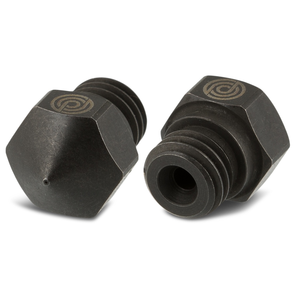 Boquilla endurecida MK10 de 0,2 mm (para hot-ends totalmente metálicos)   - 1 unidad