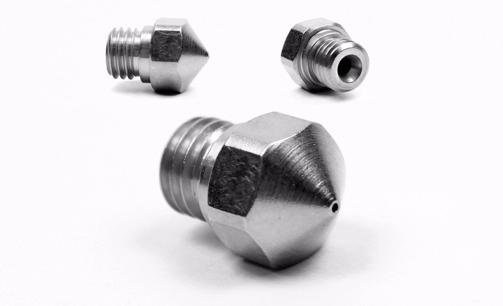 Micro Swiss - 0.4 mm - boquilla para MK10 All Metal Hotend SOLO A2 - Acero templado