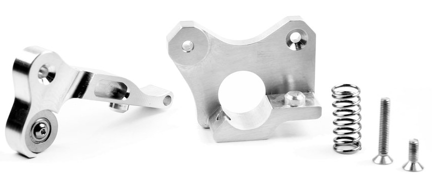 Palanca mecanizada CNC Micro Swiss y placa extrusora para Wanhao i3