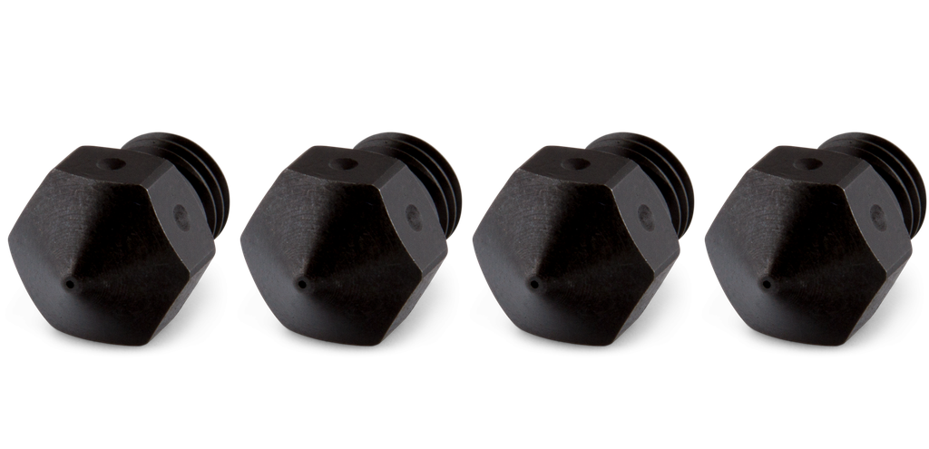 MK10 Hardened Steel Nozzle 0,4 mm - 4 pcs