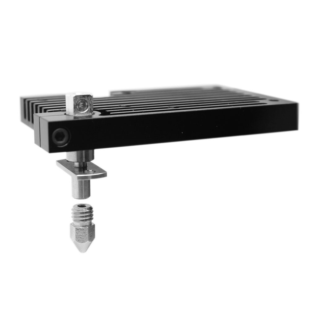 Hotend Micro Swiss totalmente metálico con bloque de refrigeración ranurado para Zortrax M200 y M300
