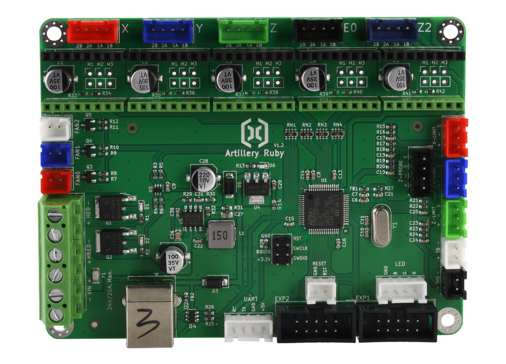 Placa base Artillery Genius Pro / Sidewinder X2 de 32 bits
