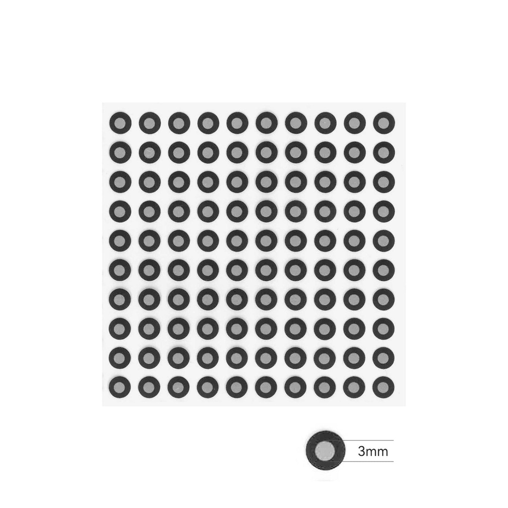 Revopoint Highly Reflective Markers 3mm (Sticky)