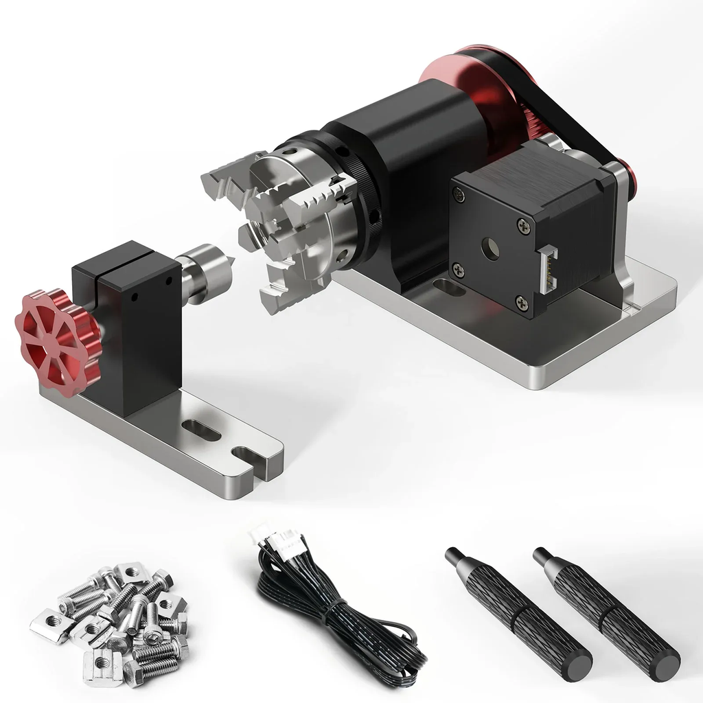 TwoTrees 4th Axis CNC Rotary Module Kit