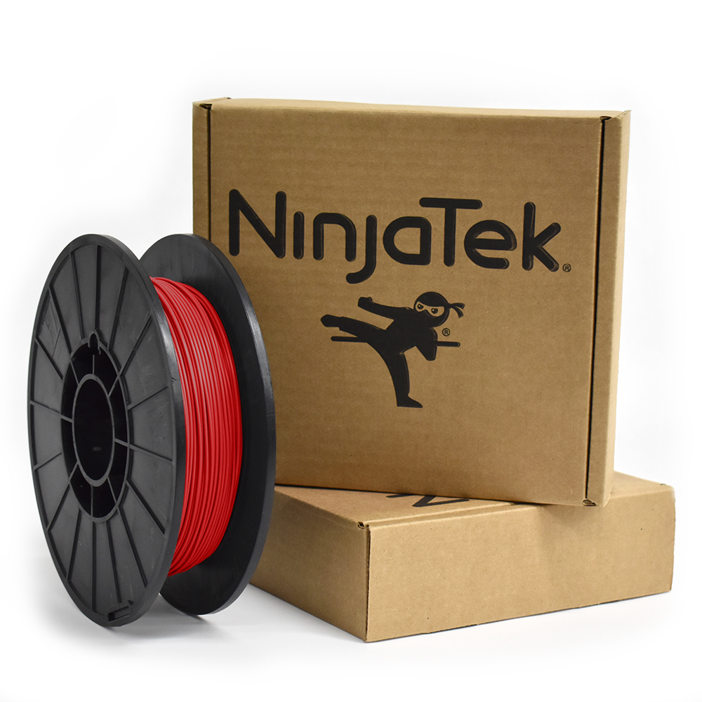 NinjaTek - 3D printing filament - 1.75 mm (0.5 kg) - Fire Red