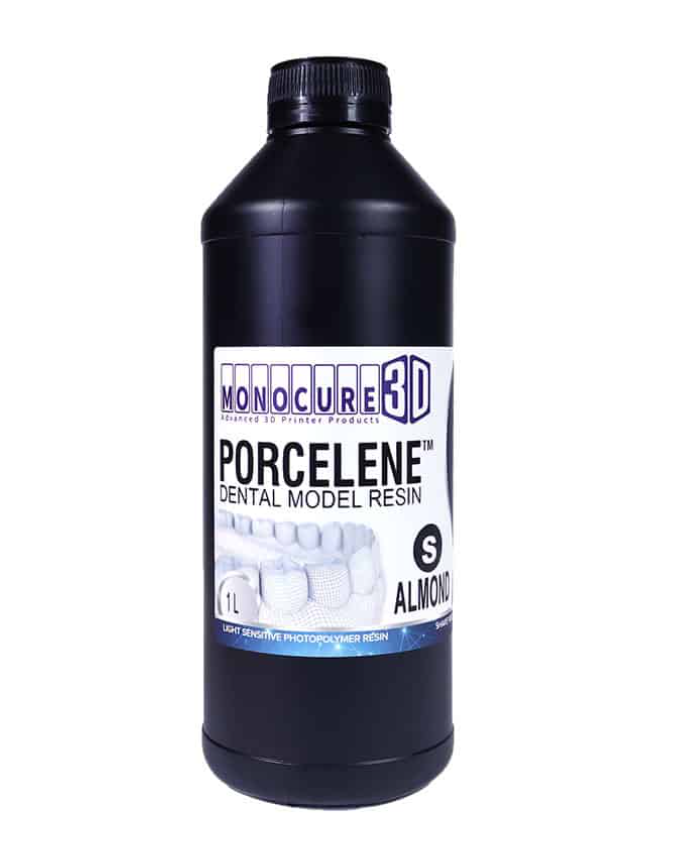 Monocure Porcelene™ Dental Resin (S) -1000 ml - Almond