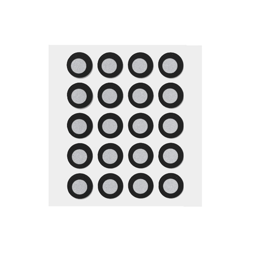 [STICKY, INNER-DIAMETER-10-MM,OUTER-DIAMETER-13-MM] Revopoint High Visibility Markers 10mm (Sticky)