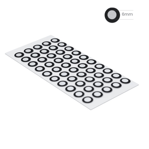 [MARKERS-INNER-DIAMETER-6-MM-OUTER-DIAMETER-10-MM-1000-SINGLE-POINT-MARKE] Revopoint Highly Reflective Markers 6mm (Sticky)