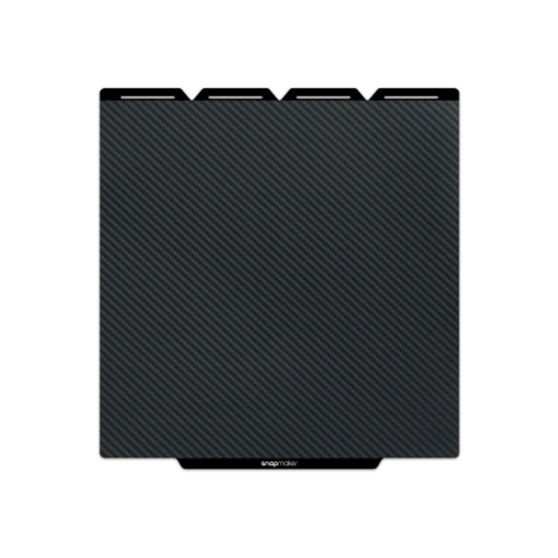 [24045] Placa de acero Snapmaker U1 con efecto gráfico texturizado de fibra de carbono