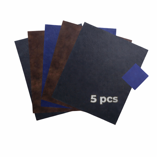[P5020055] Hoja de parches de PU grabables con láser xTool, colores variados (5 unidades)