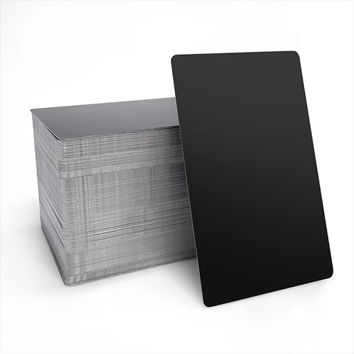 [P5020247] xTool Frosted Black Aluminum Business Cards (300pcs)