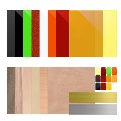 [P5020347] Kit de materiales para láser xTool S1