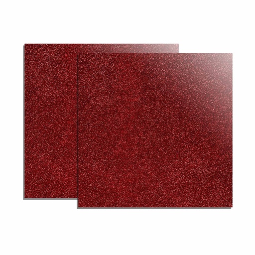 [P5020130] xTool Hojas acrílicas de purpurina roja de 3 mm (paquete de 2)