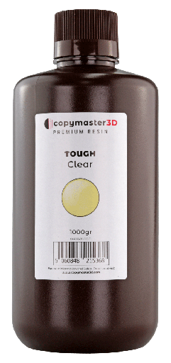 [CM-RT-B405-1000-CL] Copymaster3D Tough UV ABS Like Resin - 1 kg - Clear