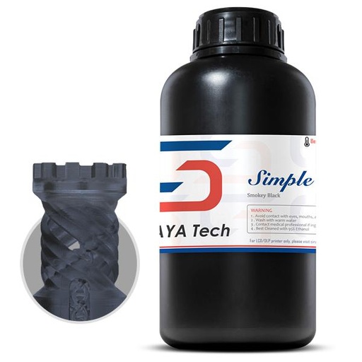 [ST0016] Siraya Tech Simple - 1 kg - Smoky Black