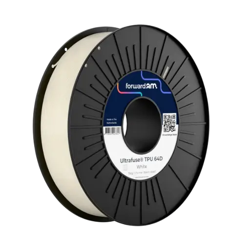 [TPU-2203a075] Forward AM Ultrafuse TPU 64D - Filamento para impresión 3D - 1,75 mm (750g) – Blanco