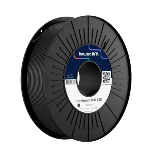 [TPU-2208b075] Forward AM Ultrafuse TPU 64D - Filamento para impresión 3D – 2,85 mm (750g) – Negro