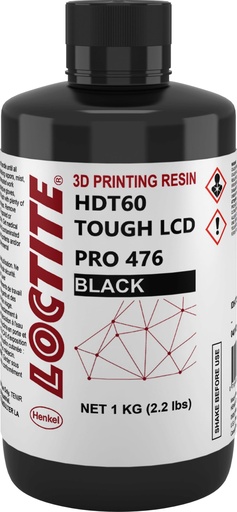 [2737962] Loctite 3D PRO476 Black Resin - 1kg