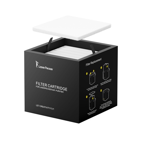 [C-CPD1PJP19AA1N0000] LaserPecker Air Purifier Filter
