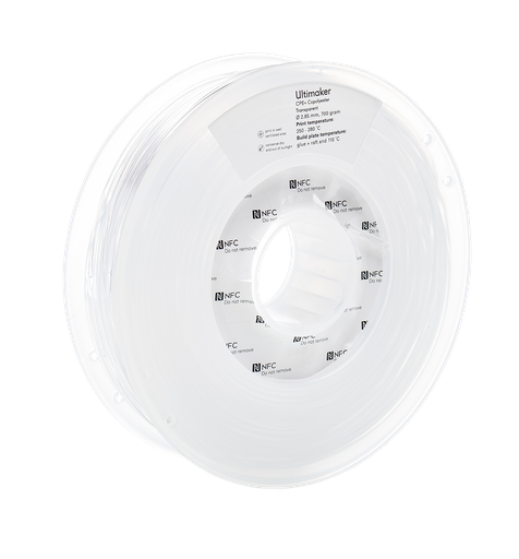 [1643] Ultimaker CPE+ - 2.85 mm - 700 g - Transparent