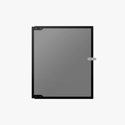 [FAS070] Bambu Lab Puerta delantera de cristal para P2S