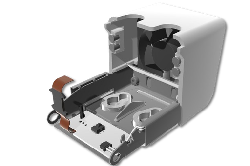 [70-234572] UlitMaker Print Head Front Fan Bracket Assembly