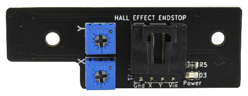 [3D-VT XY Hall effect] Placa de topes finales de los ejes X/Y