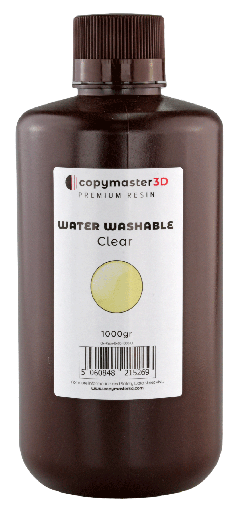 [CM-WW-B405-1000-CL] Copymaster3D Resina UV lavable con agua - 1000 ml - Transparente