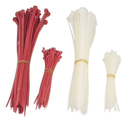 [BB-200] Deltaco Cable Ties - 200-pack