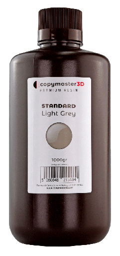 [CM-Resin-B405-1000-LG] Copymaster3D Standard UV Resin - 1 kg - Light Grey