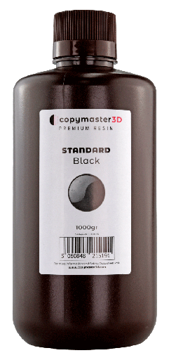 [CM-Resin-B405-1000-BK] Copymaster3D Standard UV Resin - 1 kg - Black