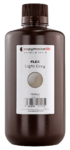 [CM-RF-B405-1000-LG] Copymaster3D Flex UV Resin - 1 kg - Light Grey