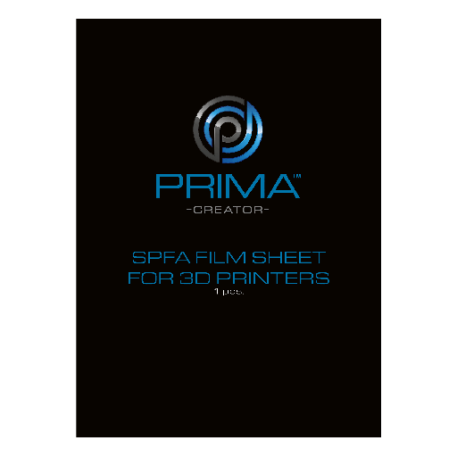 [PC-SPFA-200-270-1P] PrimaCreator SPFA Film Sheet for 3D Printers - 200 x 270 mm