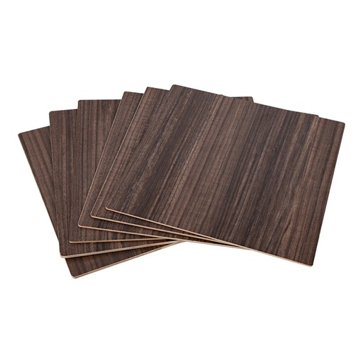 [4007010158] Creality Falcon Series Walnut Plywood Sheets 200 x 200 x 3mm - 10pcs
