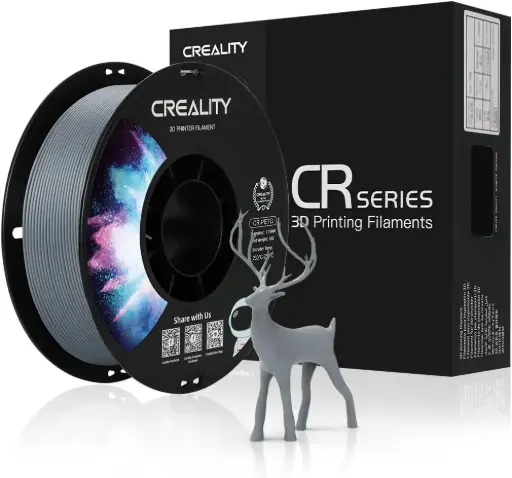 [3301030039] Creality CR-PETG - Filamento para impresión 3D - 1,75mm (1Kg) - Gris