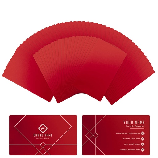 [P5020126] xTool Metal Business Cards - 60pcs