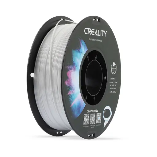 [3301030034] Creality CR-PETG - Filamento para impresión 3D - 1,75mm (1Kg) - Blanco