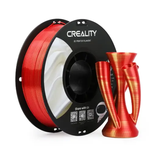 [3301120009] Creality CR-PLA Silk | 3D printing filament | 1.75 mm (1 kg) | Golden red