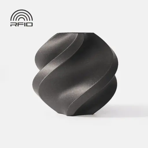 [A02-D2-1.75-1000-SPL] Bambu Lab PLA Metal - 3D Printing Filament – 1.75 mm (1 kg) - Metallic Iron Gray