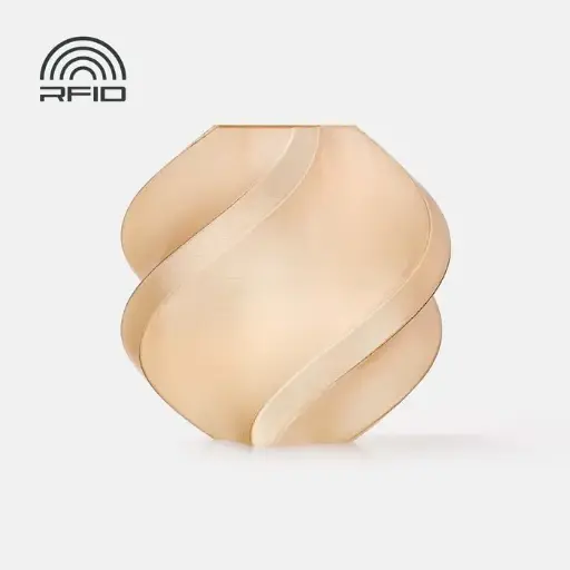 [G01-N0-1.75-1000-SPL] Bambu Lab PETG Translucent - Filamento para impresión 3D - 1,75mm (1Kg) – Marrón translúcido