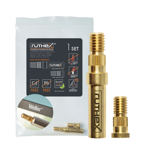 [LOE-AD-002] Ruthex Weller series ET & LT - WE1010, WP80, WEP70 compatible Soldering Tips Adapter