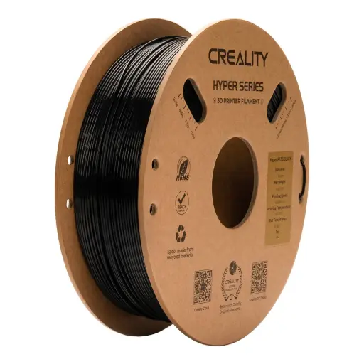 [3301030043] Creality Hyper PETG - 3D printing filament - 1.75mm (1Kg) – Black