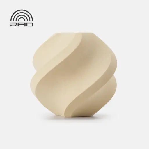 [A16-W0-1.75-1000-SPL] Bambu Lab PLA Wood - 3D printing filament - 1.75mm (1Kg) – White oak