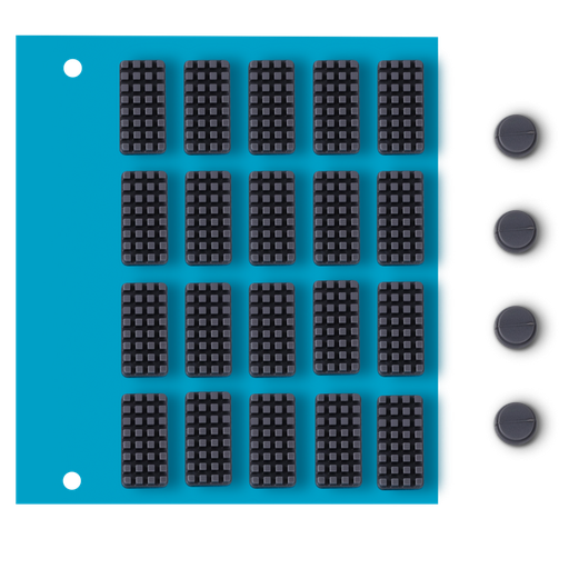 [22035] Kit de cepillos de limpieza de boquillas y almohadillas de apoyo de Snapmaker (para el modelo U1)