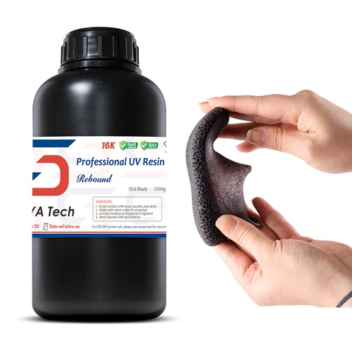 [ST0050] Siraya Tech - Rebound 55A Negro - 1 kg de resina