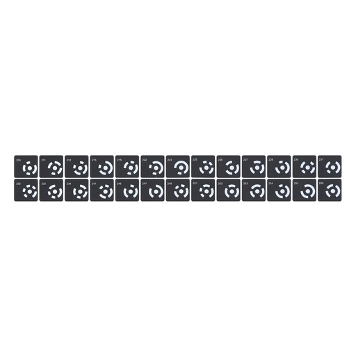 [CODED-TARGETS-(STICKY)] Revopoint - Coded Targets（Sticky）