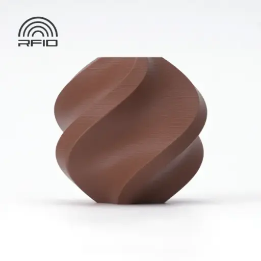 [A01-N2-1.75-1000-spl] Bambu Lab PLA Mate - Filamento para impresión 3D – 1,75 mm (1 kg) - Marrón oscuro