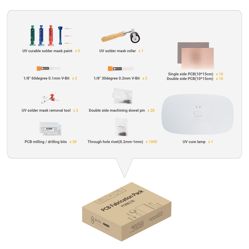 [C1-PCB] Carvera PCB Fabrication Pack