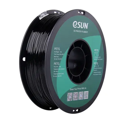 [PETG-P175SB1] eSun PETG  - 3D printing filament - 1.75 mm (1Kg) - Black